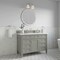James Martin Vanities Brittany 48in Single Vanity, Urban Gray w/ 3 CM White Zeus Quartz Top 650-V48-UGR-3WZ - alternate 4